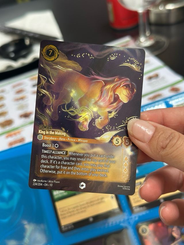 Carta Lorcana Simba 224/204 NM