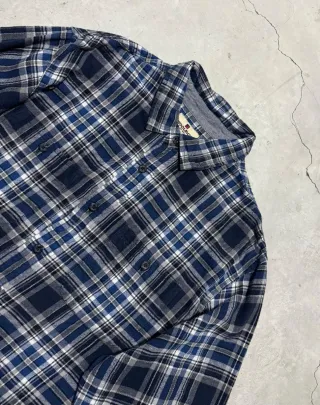 Woolrich camicia flanella quadri uomo XL