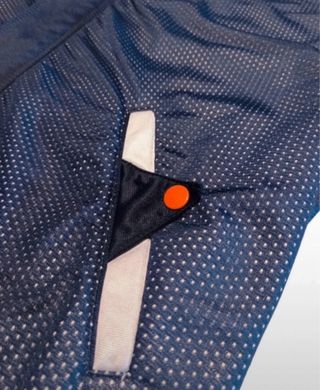 Giacca Champion vintage blu arancio taglia L