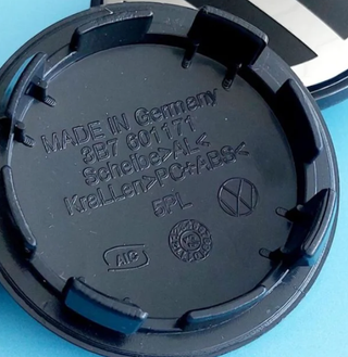 4x Tapas para Volkswagen VW 65mm tapabuje centro