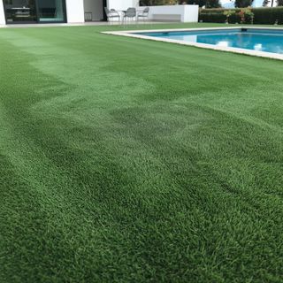 Césped artificial reutilizado