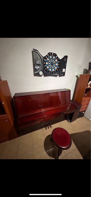 Piano de pared Symphony marrón cobre