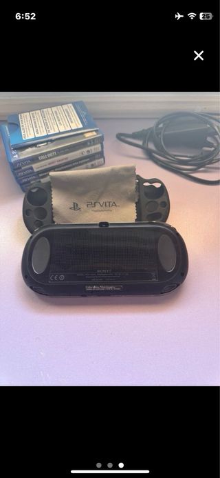 Consola Sony PS Vita Negra