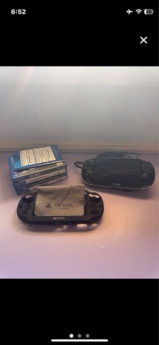 Consola Sony PS Vita Negra