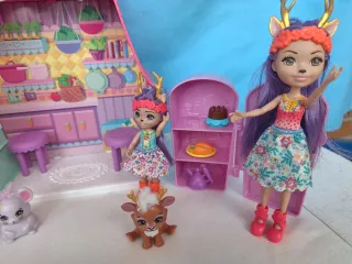 Enchantimals Casita de Campo con Muñecas