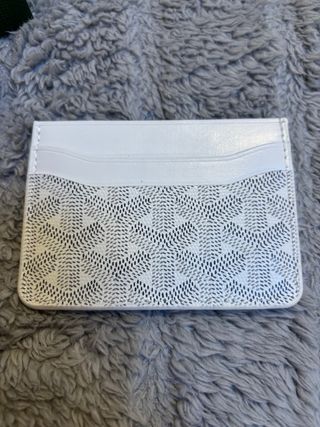 Portacarte Goyard Bianco