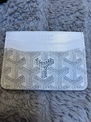 Portacarte Goyard Bianco