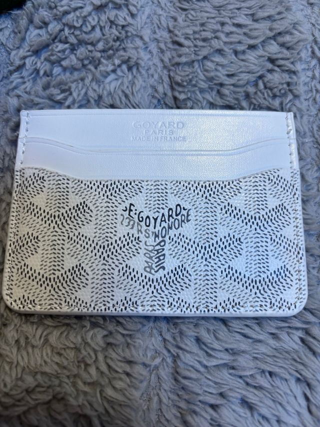 Portacarte Goyard Bianco
