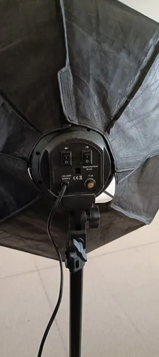 Focos de fotografía luz continua.