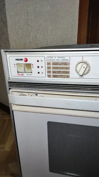 Horno y microondas antiguo FAGOR (Hornocrondas)