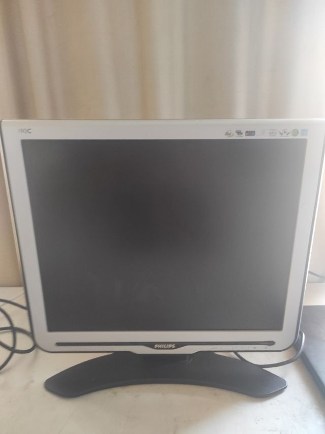 Monitor Philips 19 Plata/Negro