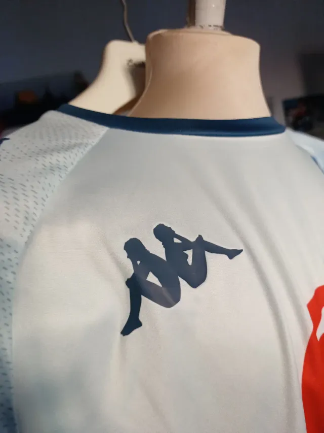 Maglia Calcio Napoli Bianco Perla XXL