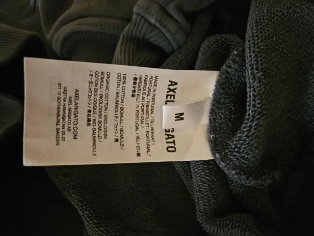 Sudadera Axel Arigato – Talla M (Nueva, oversize)