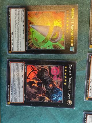 Lotto 17 Mostri YuGiOh Numeri ITA