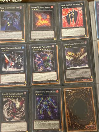 Lotto 17 Mostri YuGiOh Numeri ITA