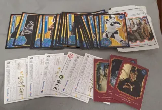 Cromos Star Wars y Harry Potter