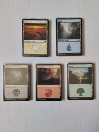 20 Basic Lands Magic the Gathering MTG