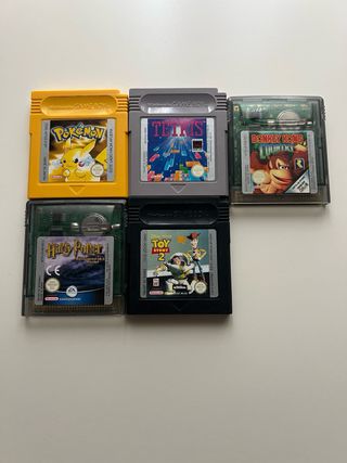 Nintendo GameBoy Color Caja Original y juegos