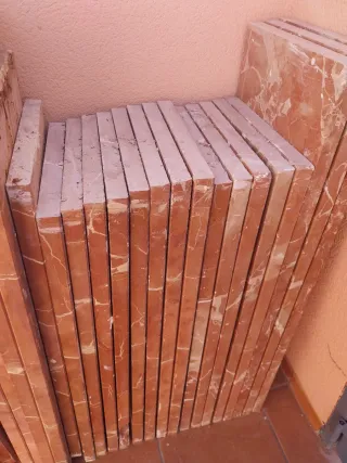 Peldaños de mármol para escaleras