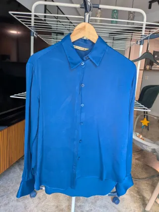 Camisa Zara Azul