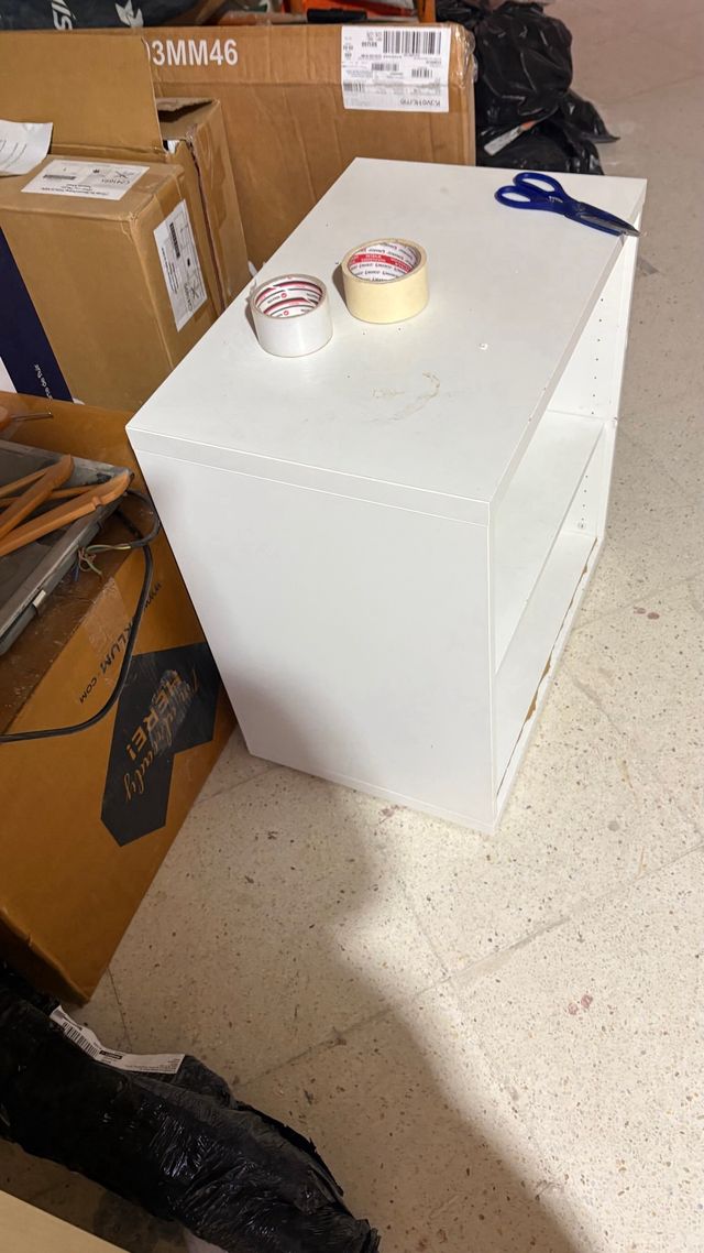 Estantería modular blanca Ikea