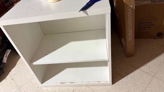 Estantería modular blanca Ikea