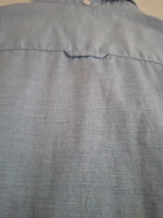 Camisa azul Massimo Dutti hombre