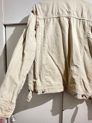 Cazadora Zara Beige Talla L