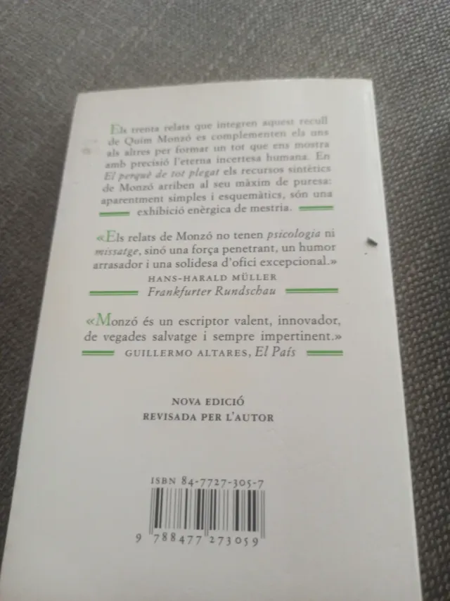 El perquè de tot plegat