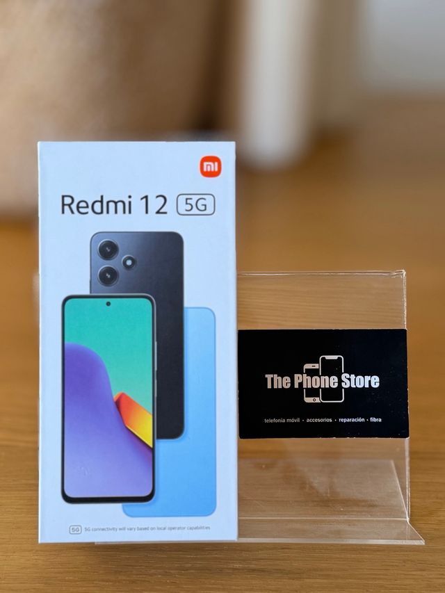 Xiaomi Redmi 12 5G 128GB Negro NUEVO A ESTRENAR!