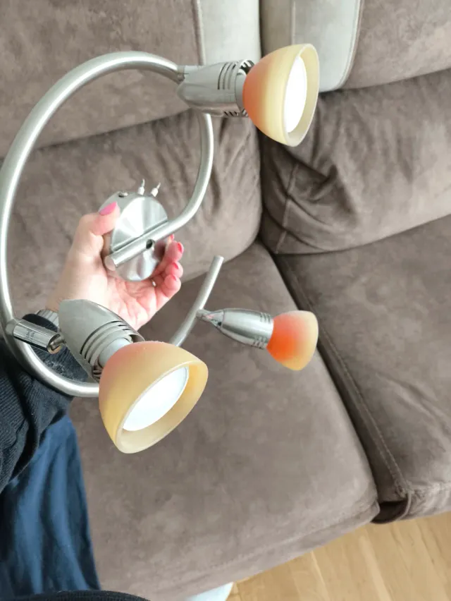 Lámpara de techo 3 focos