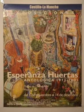 Póster Artístico Esperanza Huertas