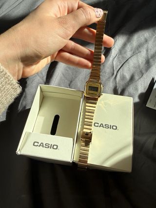 Reloj Casio Dorado Mujer