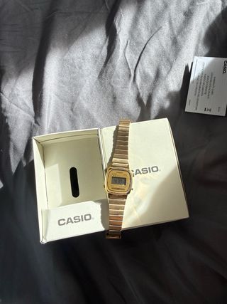 Reloj Casio Dorado Mujer