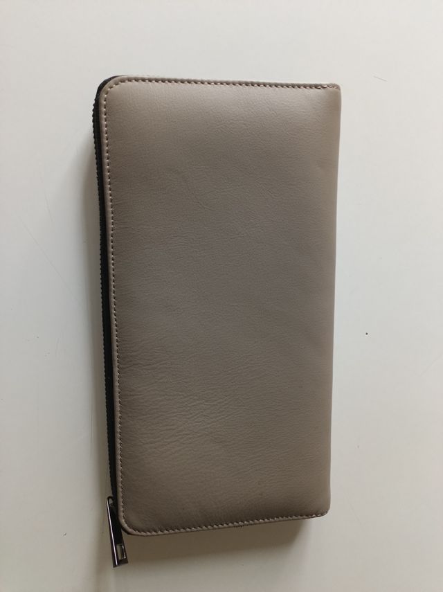 Portafoglio grande Solindabeige/nero