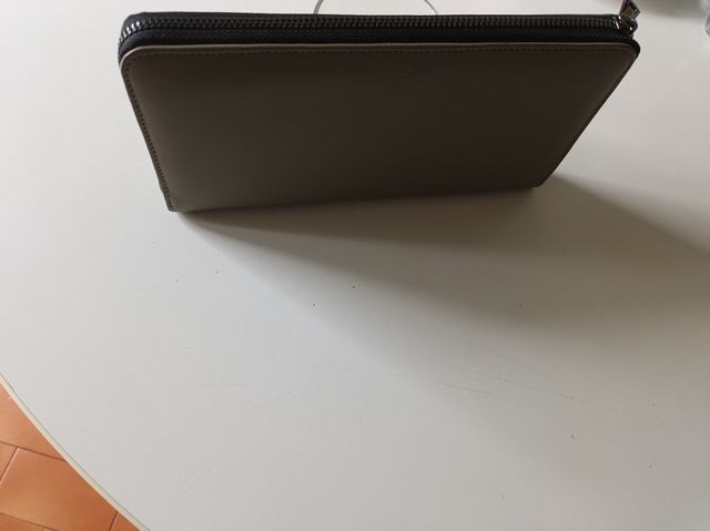 Portafoglio grande Solindabeige/nero