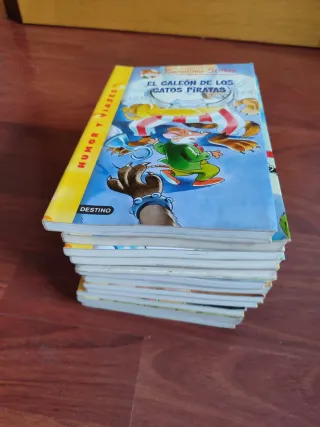 Lote de libros de Geronimo Stilton