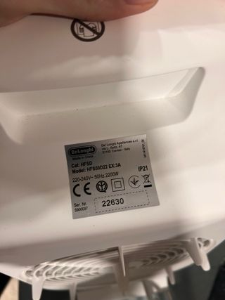 Aquecedor DeLonghi HFS50D22 24h