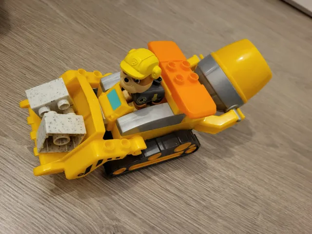 Camión Construcción Rubble Mega Bloks Paw Patrol