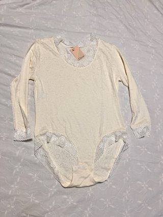 Body camiseta interior encaje