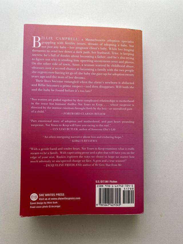 Not Yours to Keep A Novel