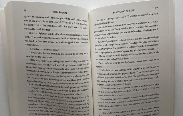 Not Yours to Keep A Novel