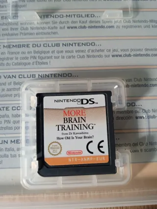 Más Brain Training Nintendo DS