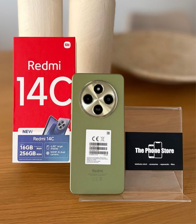 Xiaomi Redmi 14C 8/256GB Verde NUEVO A ESTRENAR!!