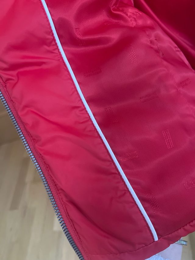 Chaleco Tommy Hilfiger Rojo con Capucha