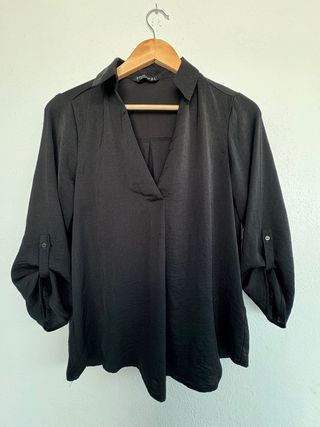 Blusa Sfera Negra Talla S