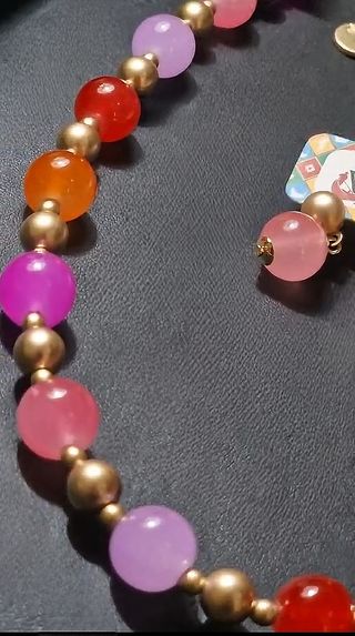 Set Collana e Orecchini Amo Venezia, in cristalli