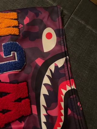 Sudadera Bape Camuflaje Rosa y Morado