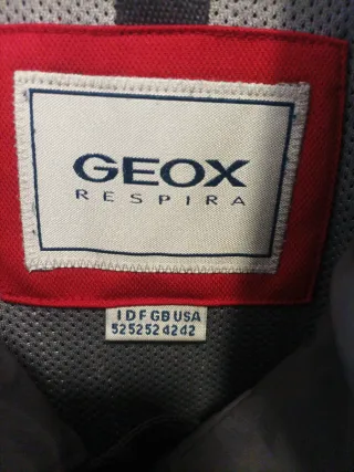 Chaqueta Geox Hombre Talla 52 Gris Oscuro mide.