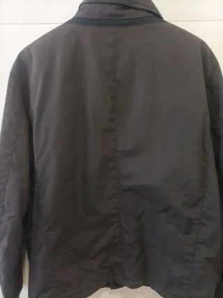 Chaqueta Geox Hombre Talla 52 Gris Oscuro mide.